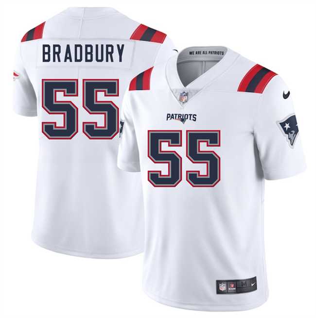Men & Women & Youth New England Patriots #55 Garrett Bradbury White 2025 Vapor Limited Stitched Jersey,We sell and wholesale Men & Women & Youth New England Patriots #55 Garrett Bradbury White 2025 Vapor Limited Stitched Jersey on line form chian!